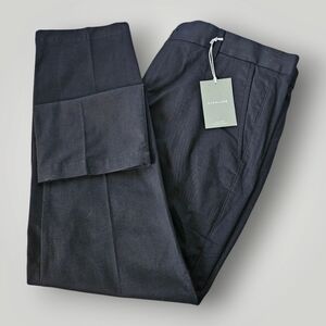 Everlane Pants Mens 40x30 Black Twill Slim Fit Stretch‎ Tailored Trousers New